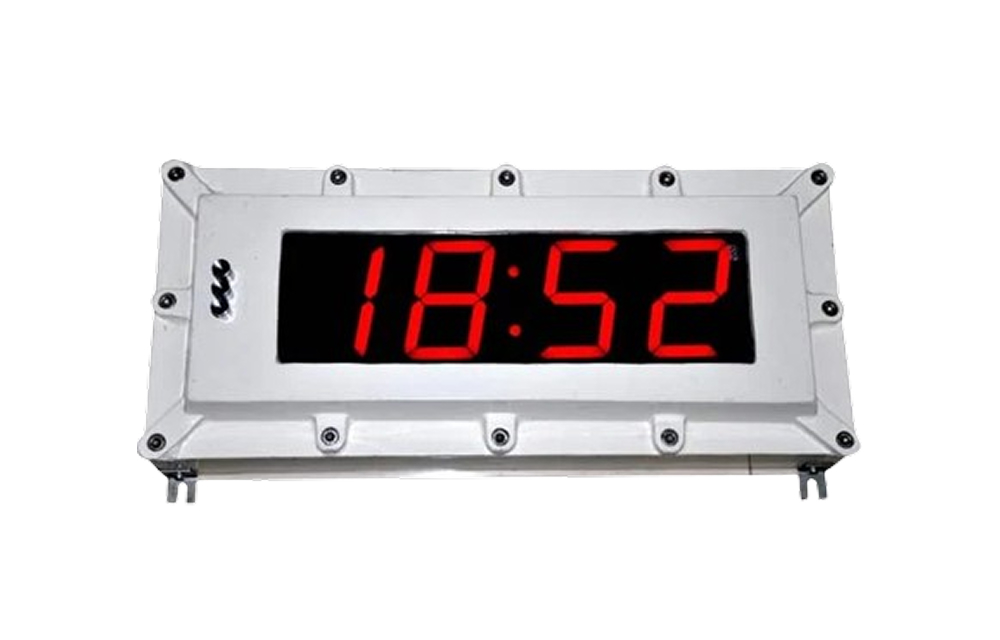 Flameproof Clock Digital
